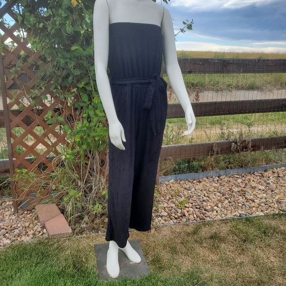 NWT Cosmic Beauty Black Tube Top Women's Jumpsuit Size Large - Picture 8 of 16